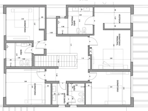 Casa 6 ambientes con 4 baños