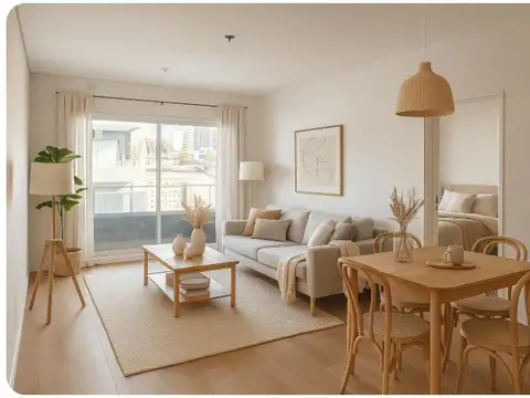 Venta Departamento 2 ambientes en el centro de Tigre con cochera y balcón