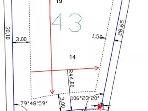 Terreno en Venta de 526,0 m2