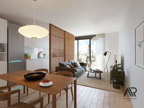 Departamento 3 ambientes con 1 baño