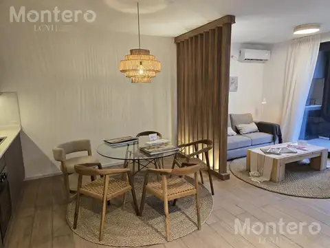Departamento 2 ambientes con 1 baño