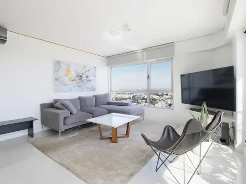 ALQUILER DEPARTAMENTO 4 AMBIENTES AMOBLADO  CON 2 COCHERAS Y TERRAZA CON PARRILLA EN PALERMO