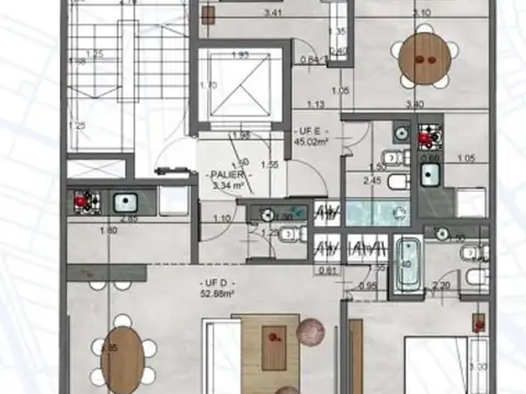 Departamento en el emprendimiento Forest 1200