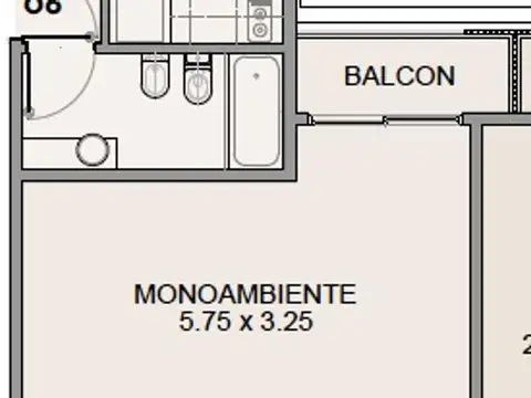 Departamento en Venta de Monoambiente