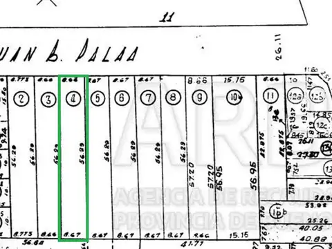 Terreno en Venta de 486,0 m2
