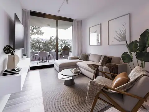 Departamento Monoambiente con 1 baño