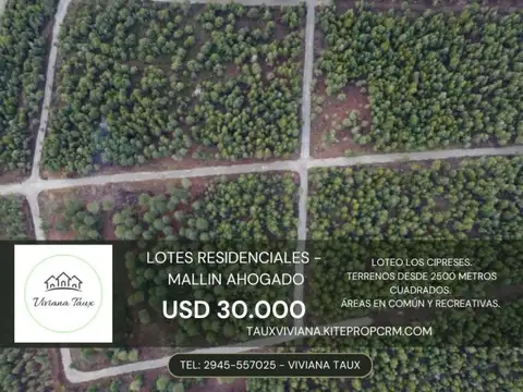 Mallín Ahogado Loteo Los Cipreses