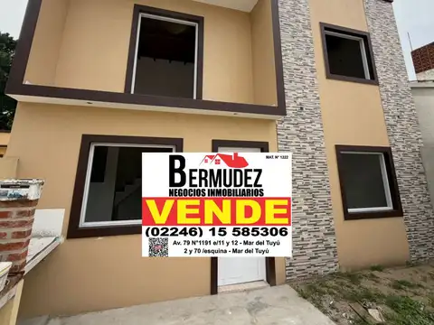 Venta Duplex 4 Amb Al Fte Calle 3 Entre 89 Y 90 Mar Del Tuyu
