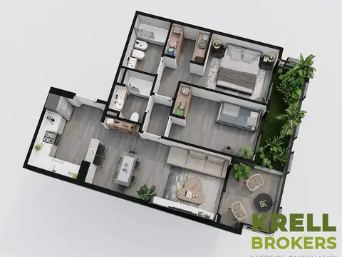 Treinta y Tres Orientales 215 Piso 5 B, entre Av. Belgrano y Quito