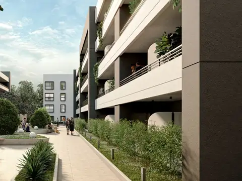 Departamento 2 ambientes con 1 baño