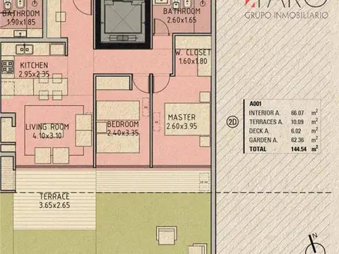 DEPARTAMENTO 3 AMBIENTES - LA BARRA