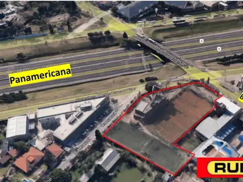 Lote Comercial 4.700 m2  Panamericana km.26 y B. Sur Mer