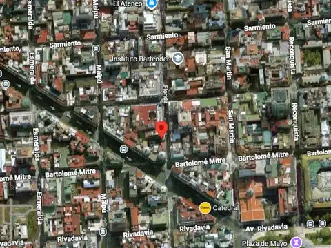 Florida e/ Teniente General Juan Domingo Peron y Bartolome Mitre