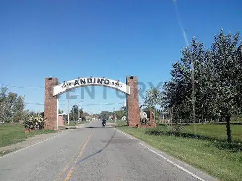 Venta de lote en Andino ; 370 m2. Barrio ANDINO DE ORO II, LOTE 9 DE LA LOCALIDAD DE PUEBLO...