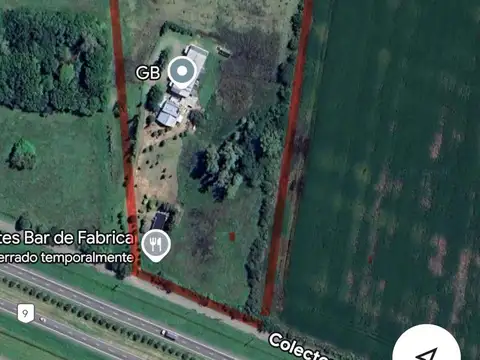 Terreno en venta en  Colectora  Norte Ruta Nacional 9  al 2800