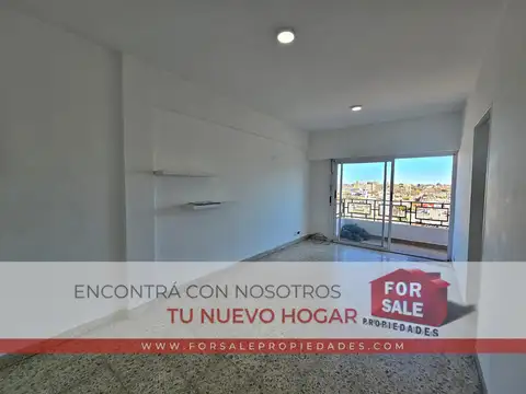 Departamento 2 Ambientes con Balcón y Vista Abierta Al Contrafrente
