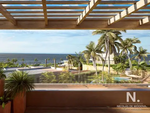 Casa Luxury frente al mar, Punta del Este. Barrio Privado, Playa Mansa