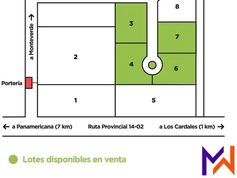 Terreno en Venta de 2000,0 m2