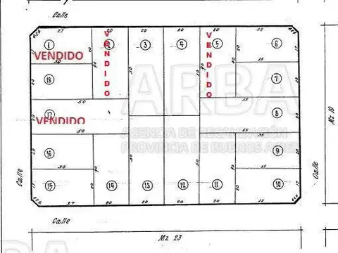 Terreno en Venta en Don Cipriano, USD 19.000