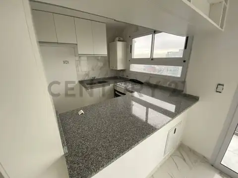 Departamento 2 ambientes con 2 baños
