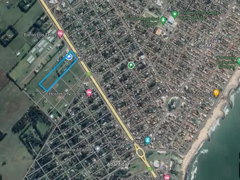 Excelente fracción de Campo  de 40.000 m2 en Mar Chiquita con chalets, cabañas, quinchos y galpones