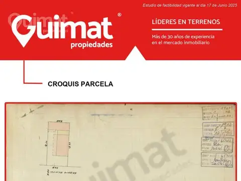 Terreno en Venta de 155,0 m2