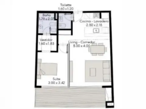 Departamento en Venta en Nordelta Yoo Nordelta, USD 235.000