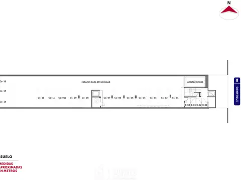 Departamento 2 ambientes con 1 baño