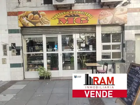 Excelente Panadería Cafetería en Balvanera