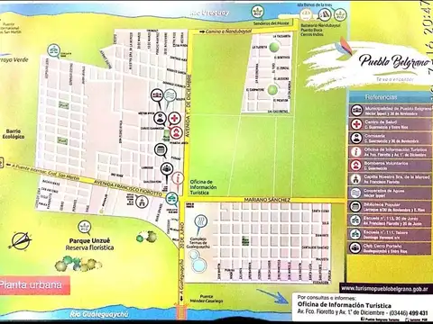 Lote  450 m². Pueblo General Belgrano.