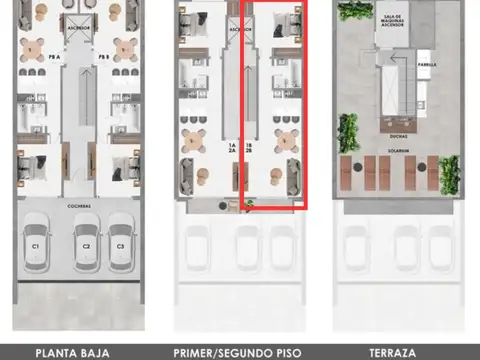 Segundo piso B Cerrito Ramos Mejía