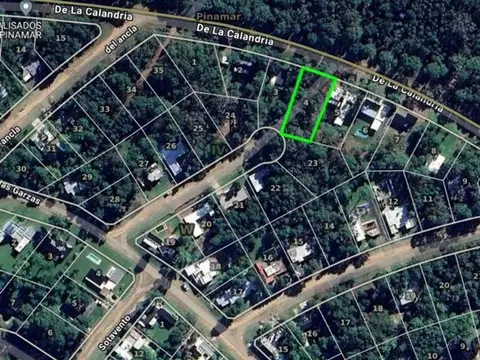 Venta Terreno Pinamar Barrio Álamos