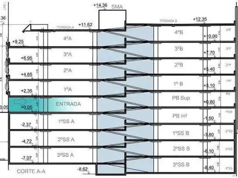 Vta cochera fija cubierta, 3°P coch 125, Caballito