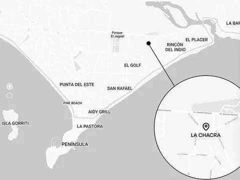 Lotes de 1000 m2 en Barrio Privado en Rincon del Indio Punta del Este