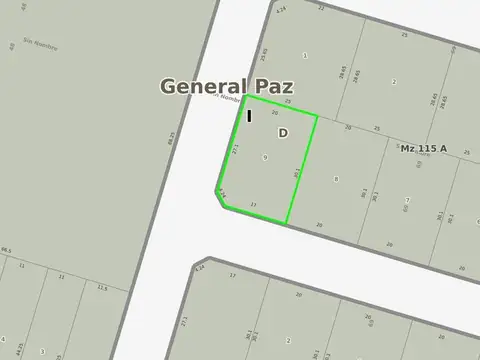 Terreno en Venta en Ranchos, USD 12.480