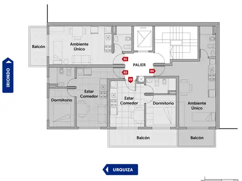 Departamento en Venta de Monoambiente