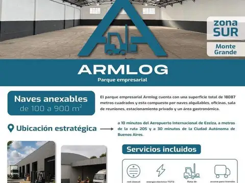 Galpon en Alquiler A Estrenar