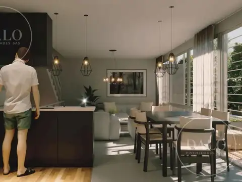 Depto Tipo Casa en Venta de 4 ambientes