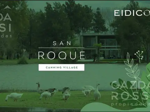 San Roque lotes a la laguna 