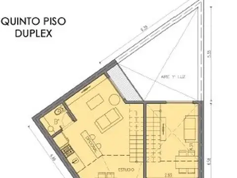 Departamento en Venta en Paternal, USD 103.712