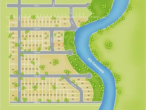 Terreno en Venta en Oliveros, USD 23.400