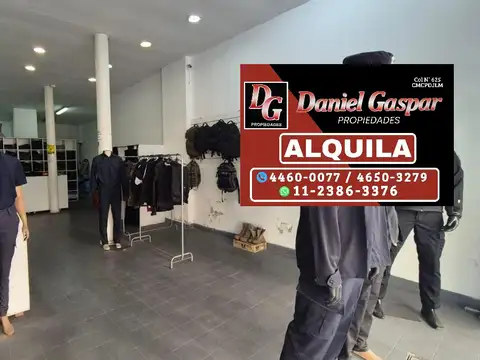ALQUILER – AMPLIO LOCAL COMERCIAL EN PLENO CENTRO – MONSERRAT