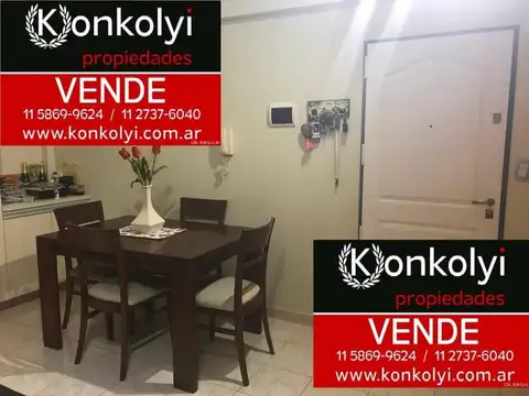 Departamento en Venta de 1 dormitorio