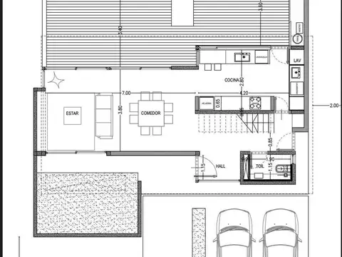 Casa en Venta con 2 cocheras