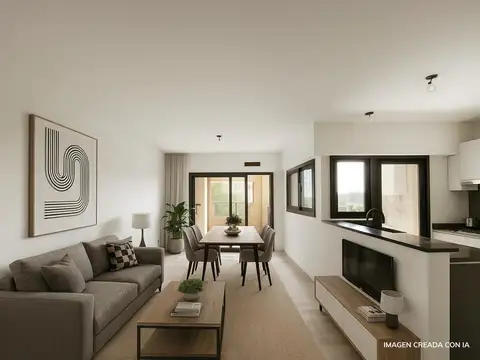 Venta - Departamento de dos dormitorios a estrenar con patio, en Refinería, Rosario
