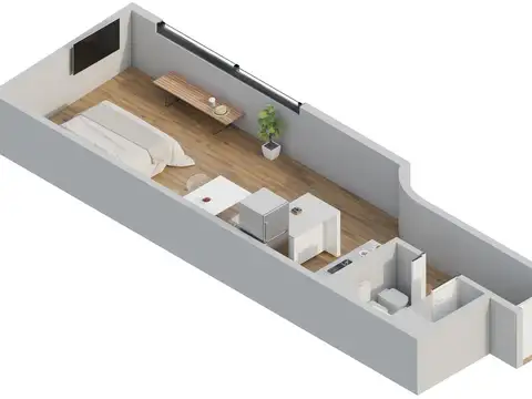 Departamento en Venta de Monoambiente