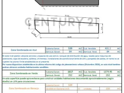 Terreno en Venta de 581,0 m2