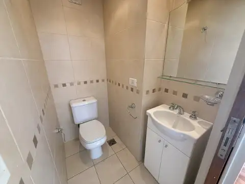 Departamento 2 ambientes con 2 baños