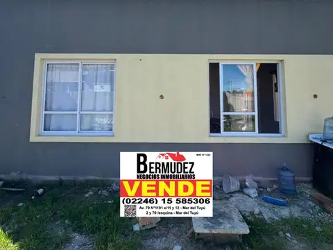 Chalet venta 3 ambientes Mar del tuyu calle 86 entre 8 y 9