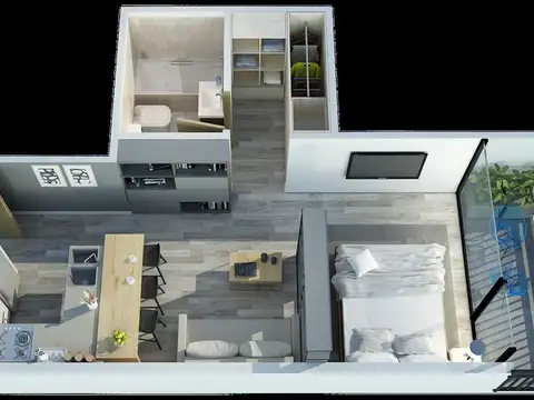 Departamento en Venta en Zona Guemes, USD 125.000